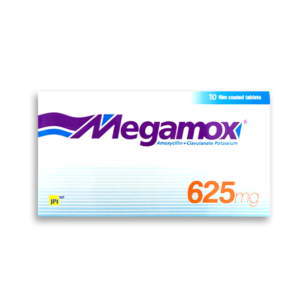 Megamox 625mg 10 Tablet