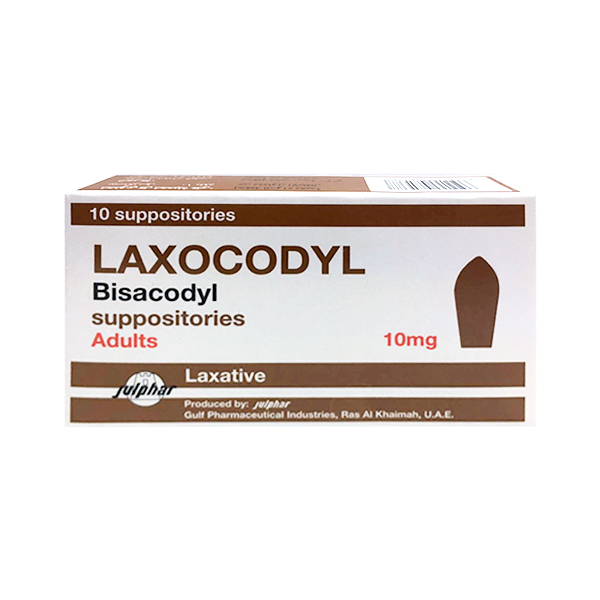 Laxocodyl Adult 10 Suppository