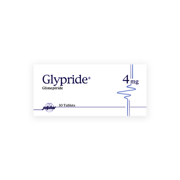 Glypride 4mg 30 Tablet