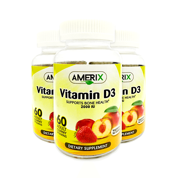 Amerix Vitamin D3 2000IU 60 Gummy