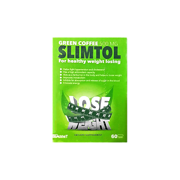 Slimtol (Green Coffee) 500mg 60 Capsule