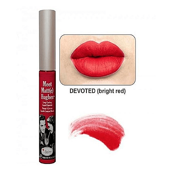 The Balm Meet Matt Hughes (Devoted-Bright Red)