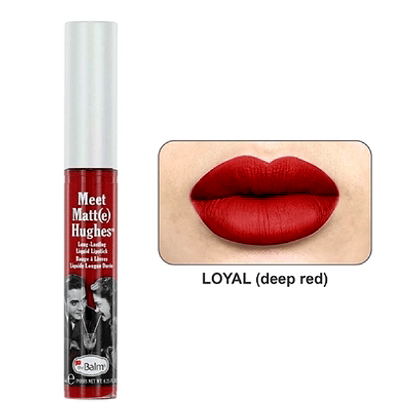 The Balm Meet Matt Hughes (Loyal-Deep Red)