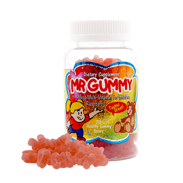 Mr Gummy Multi-Vitamin Raspberry Children 100Gummy