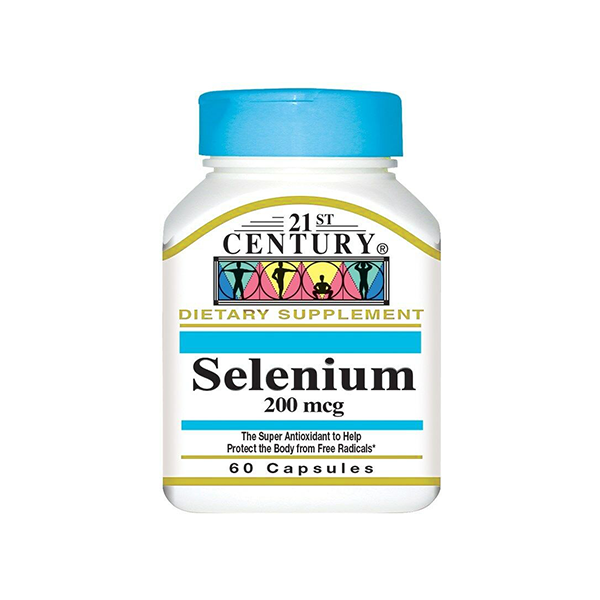 21 Century Selenium 200mcg 60 Capsule
