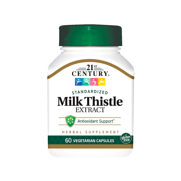 21 Century Milk Thistle Extract 60 Capsule