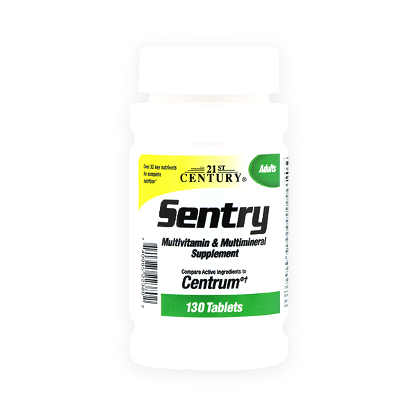 21 Century Sentry Multivitamin 130 Tablet