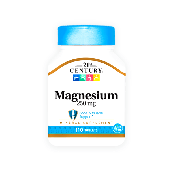 21 Century Magnesium 250mg 110 Tablet