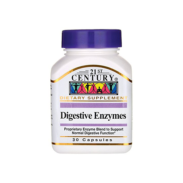 21 Century Digestive Enzymes 30 Capsule