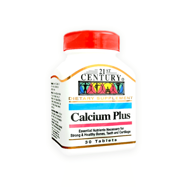 21 Century Calcium Plus 30 Tablet