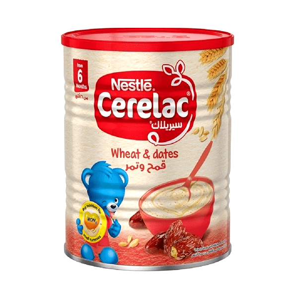 Cerelac Wheat &Dates Cereal 6+mo 400g