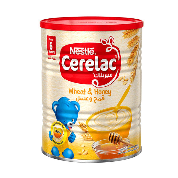 Cerelac Wheat & Honey Cereal 6+mo 400g