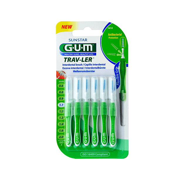 Gum (1414) Trav-Ler 1.Lmm Tooth Brush   