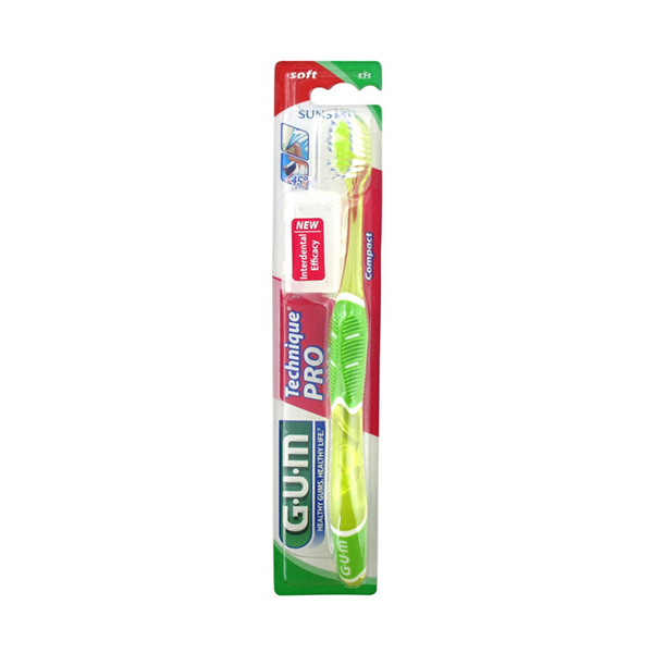 Gum (525) Technique Pro Compact Soft Toothbrush