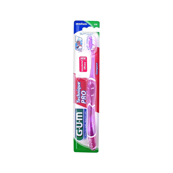 Gum (528) Technique Pro Compact Medium Toothbrush