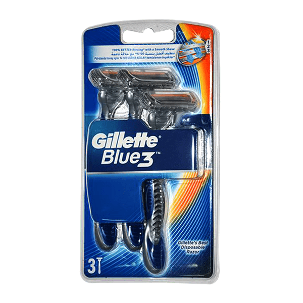 Gillette B&R Blue 3 Blades 3Piece