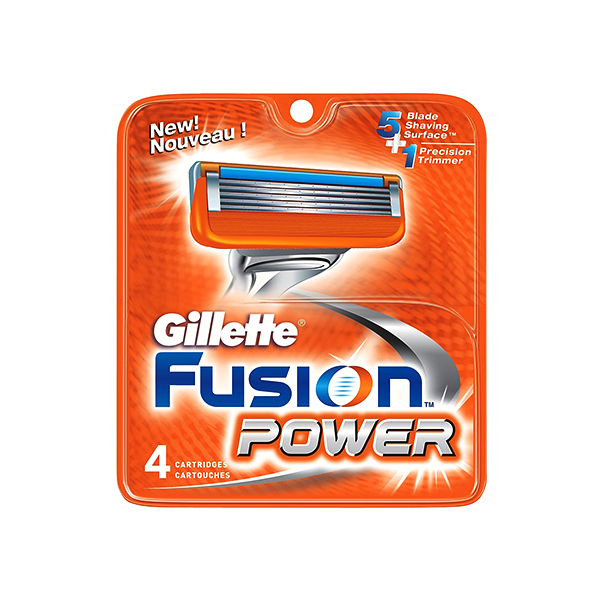Gillette Fusion Power 4Piece