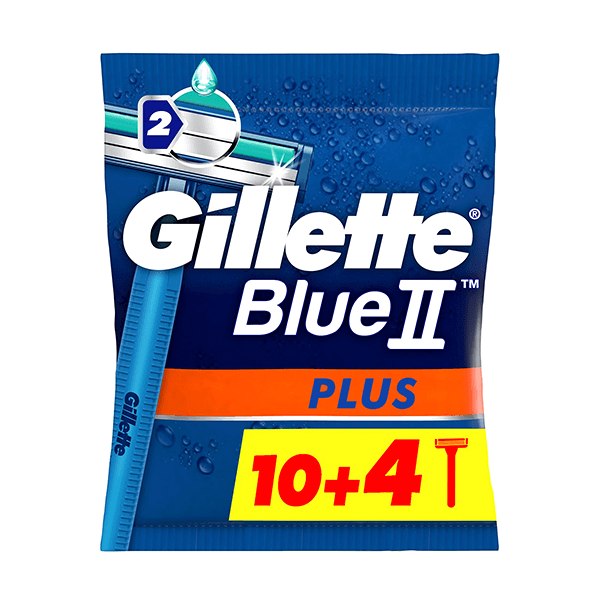 Gillette Blue Plus 10+4Piece