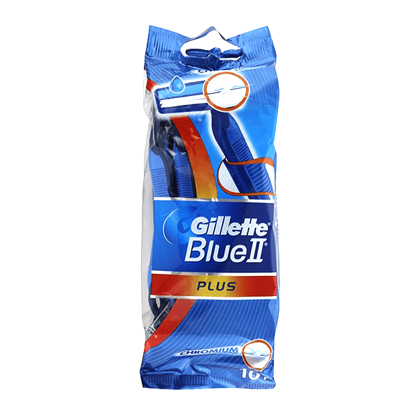Gillette Blue II Plus Men Disppsable 10+4Piece