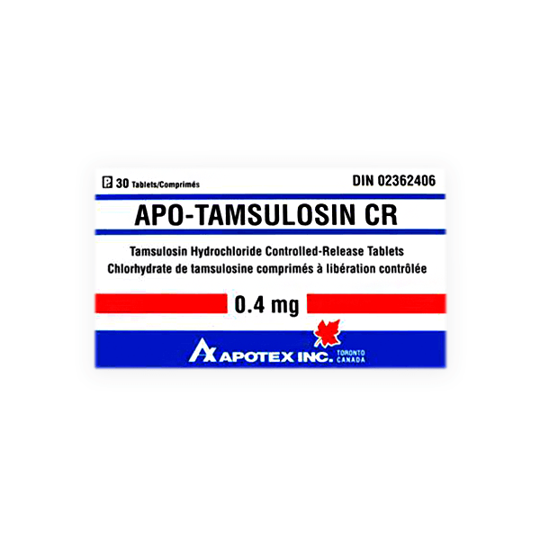 Apo-Tamsulosin Cr 0.4mg 30 Tablet