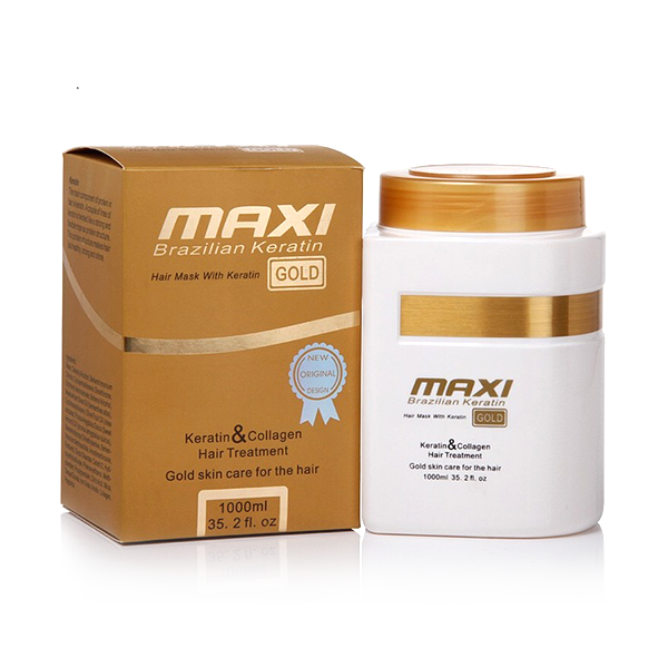 Maxi Brazilian Kera Tin Gold Mask 1000ml