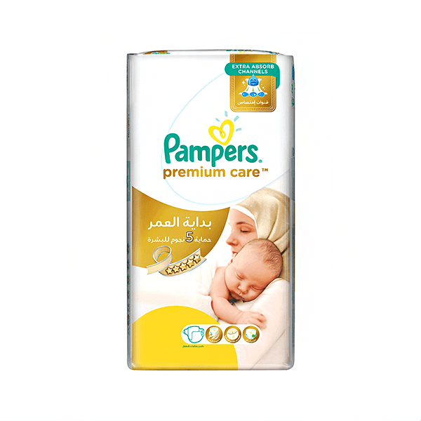Pampers Premium#1 (2-5Kg)Small 22Piece