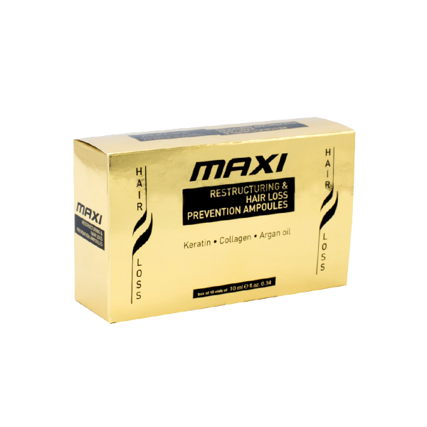 Maxi Keratin Collagen Argan Oil 10 Vial
