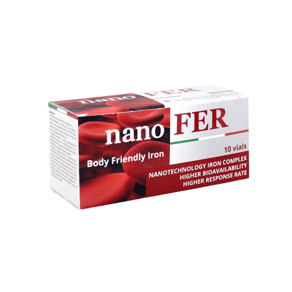 Nano Fer Body Friendly Iron 10 Vials