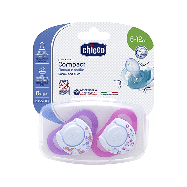 Chicco (7483210)Physio Compact 6-12 mo Soother