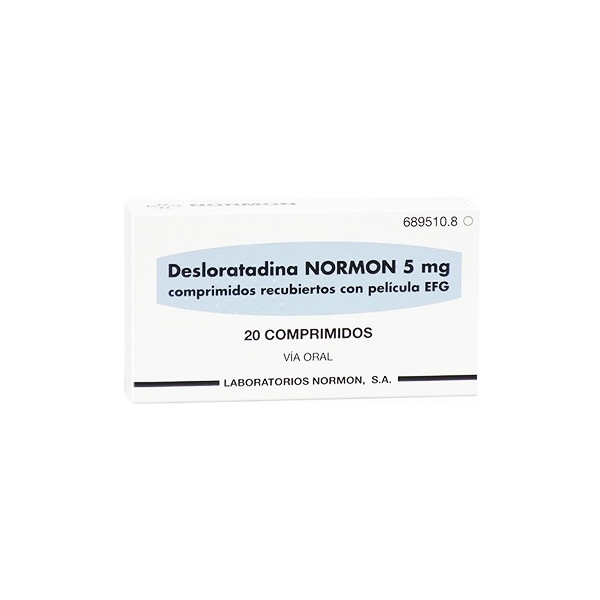 Desloratadine 5mg 20 Tablet (Normon)