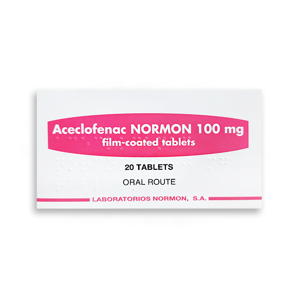 Aceclofenac 100mg 20 Tablet (Normon)