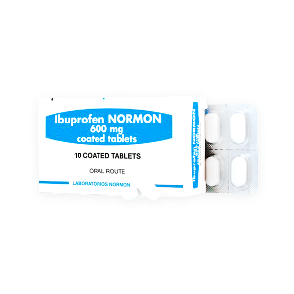 Ibuprofen 600mg 10 Tablet (Normon)