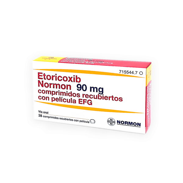 Etoricoxib Normon 90mg 28 Tablet