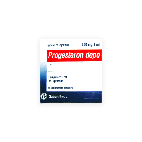 Progesteron Depo 250mg 5 Ampoule