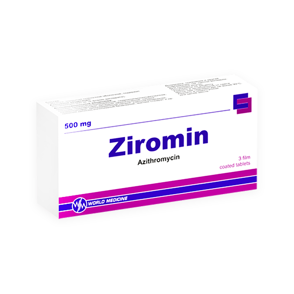 Ziromin 500mg 3 Tablet