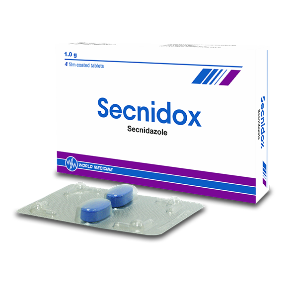 Secnidox 500mg 4 Tablet