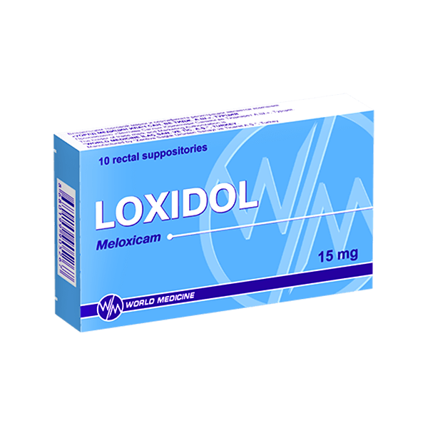 Loxidol 15mg 10 Suppository