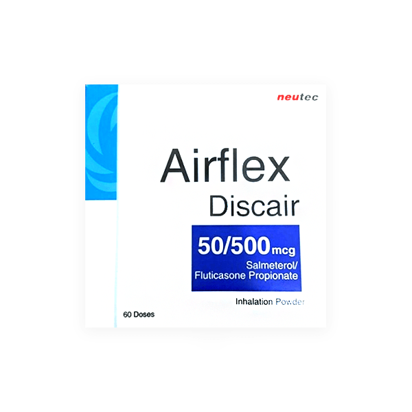 Airflex Discair 50/500mcg 60Doses InhalationPowder