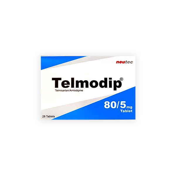 Telmodip 80/5mg/mg 28 Tablet