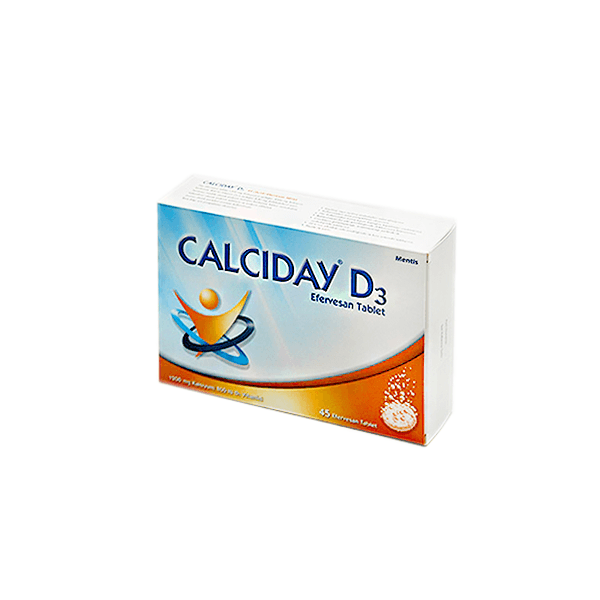 Calciday D3 Effervescent 10 Tablet (3Tube)