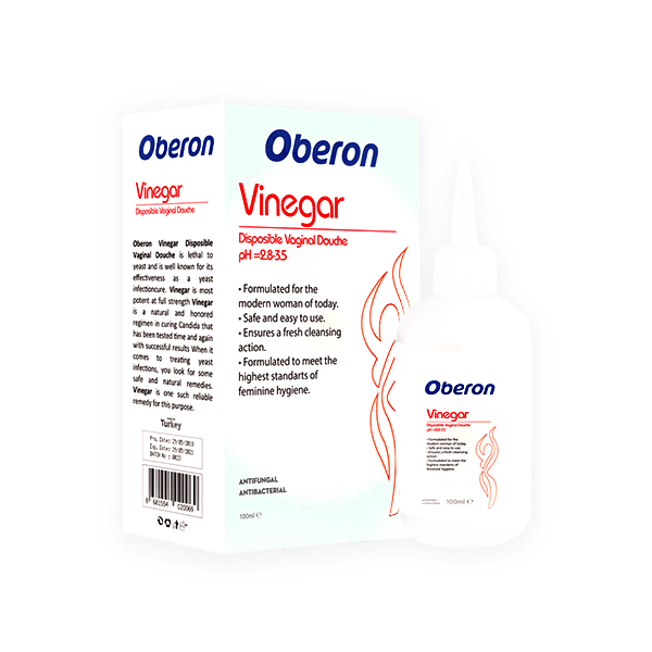 Oberon Vinegar Disposible Vaginal Douche 100ml