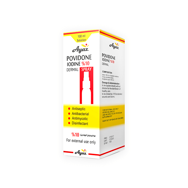 Sendex Povidone 10% Spray 100ml