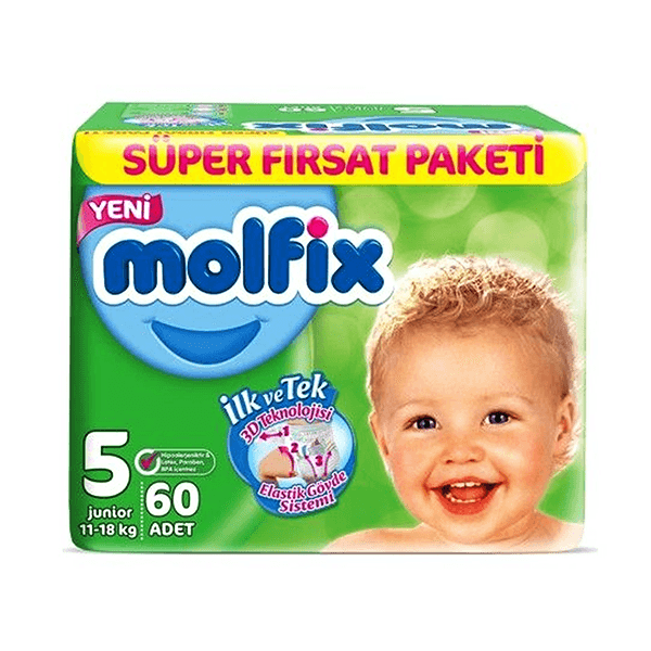 Molfix#5 (11-18Kg)Large 30Piece