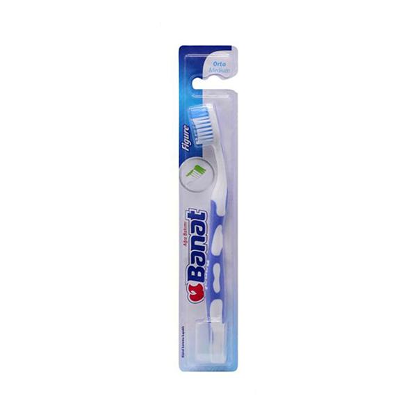 Banat (10111) Tooth Brush Figu Tooth BrushMedium  