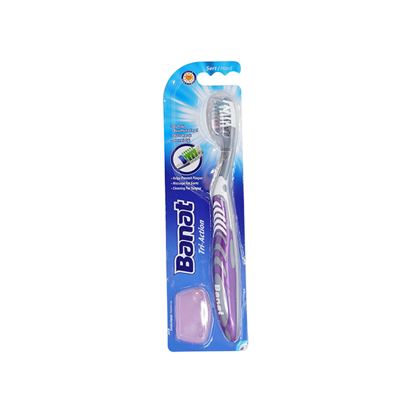 Banat Toothbrush Tri-Action Hard