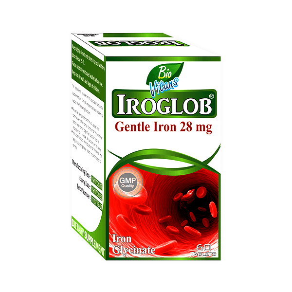Iroglob Gentle Iron 28mg 30 Tablet
