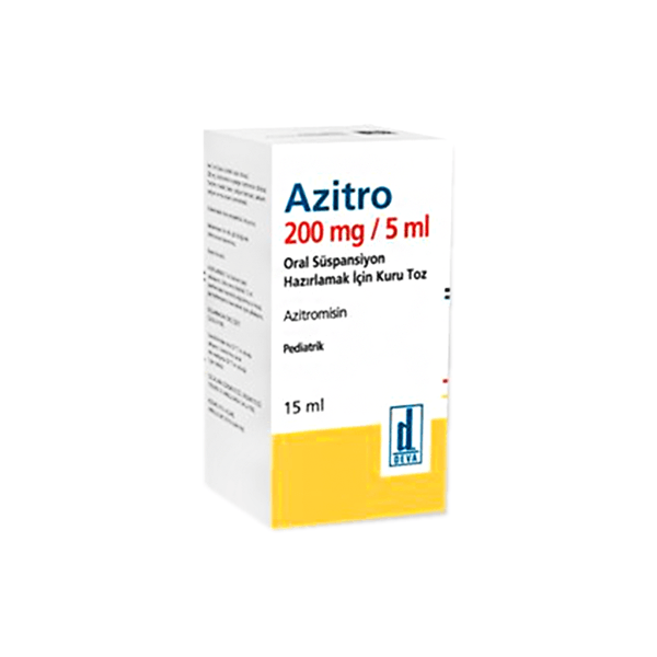Azitro 200/5mg/ml Suspension