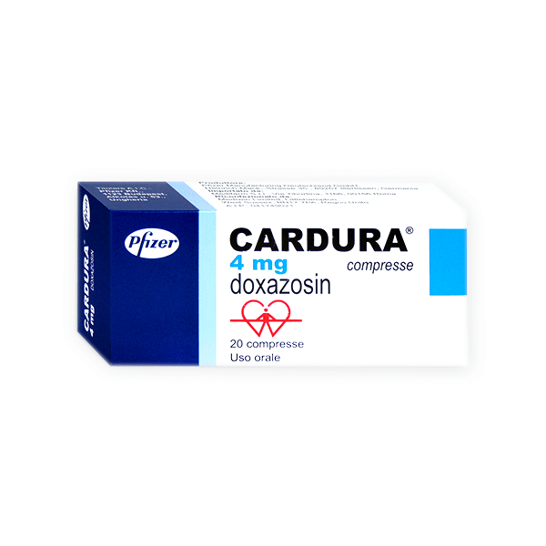 Cardura (Turkey) 4mg 20 Tablet