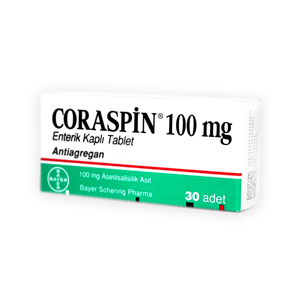 Coraspin (Turkey) 100mg 30 Tablet