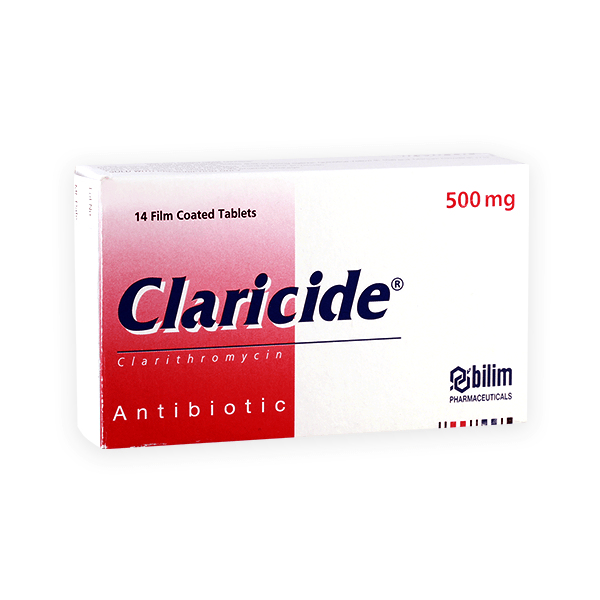 Claricide 500mg 14 Tablet